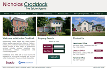 Tablet Screenshot of nicholas-craddock.co.uk